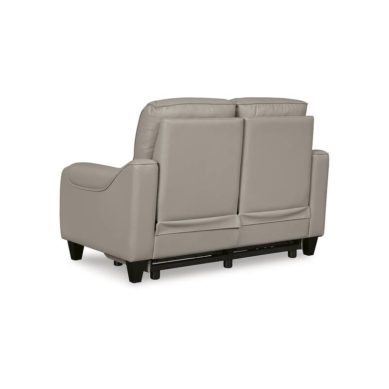 Signature Design by Ashley Mercomatic Power Reclining Loveseat - 62"W x 40"D x 42"H