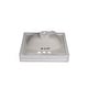 preview thumbnail 13 of 29, Fine Fixtures White Cultured Marble Top With Integrated Sink, 4" Backsplash and Overflow Included.