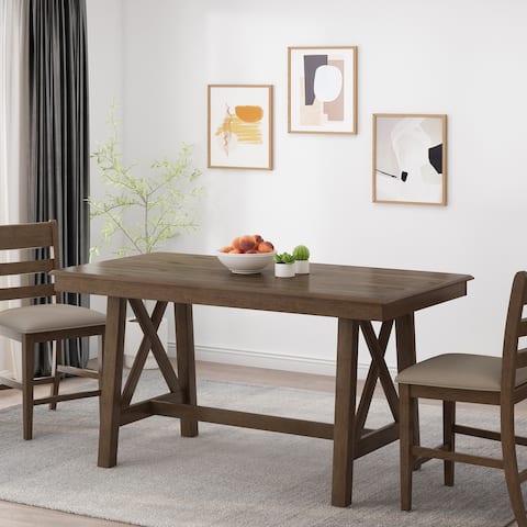 Buy Rectangle Farmhouse Kitchen Dining Room Tables Online At Overstock Our Best Dining Room Bar Furniture Deals