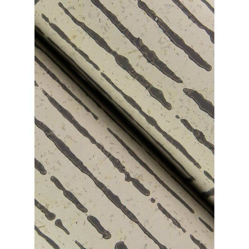 A-Street Prints Mortenson Taupe Geometric Wallpaper