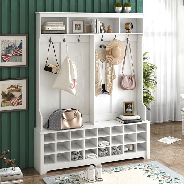 https://ak1.ostkcdn.com/images/products/is/images/direct/45de29d1ec15bf15b52ece0fdacaba89b1b7b0c9/Modern-60-inch-Wide-White-Entryway-Hall-Tree-with-Hooks-and-24-Shoe-Cubbies.jpg?impolicy=medium