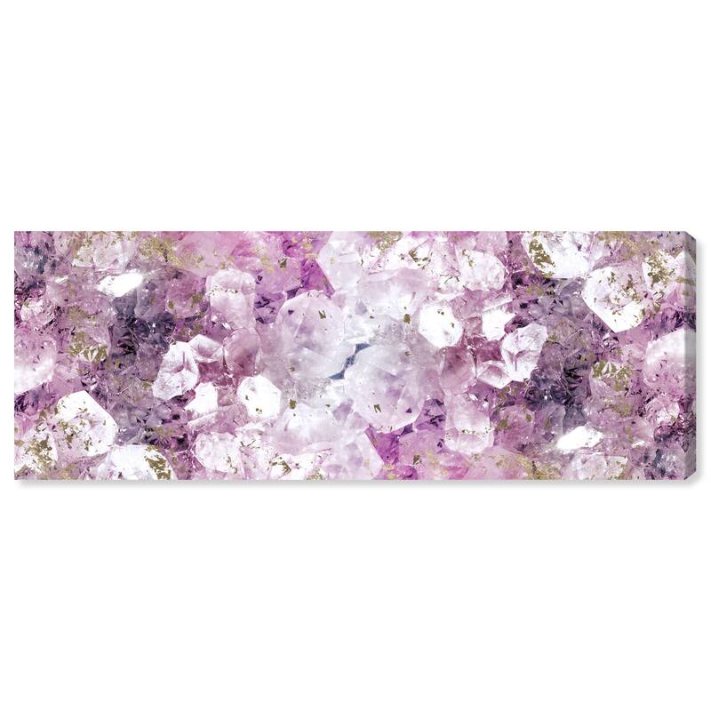 Crystal Romance Panoramic Canvas by Art Remedy, Gallery Wrapped - 54" x 20"