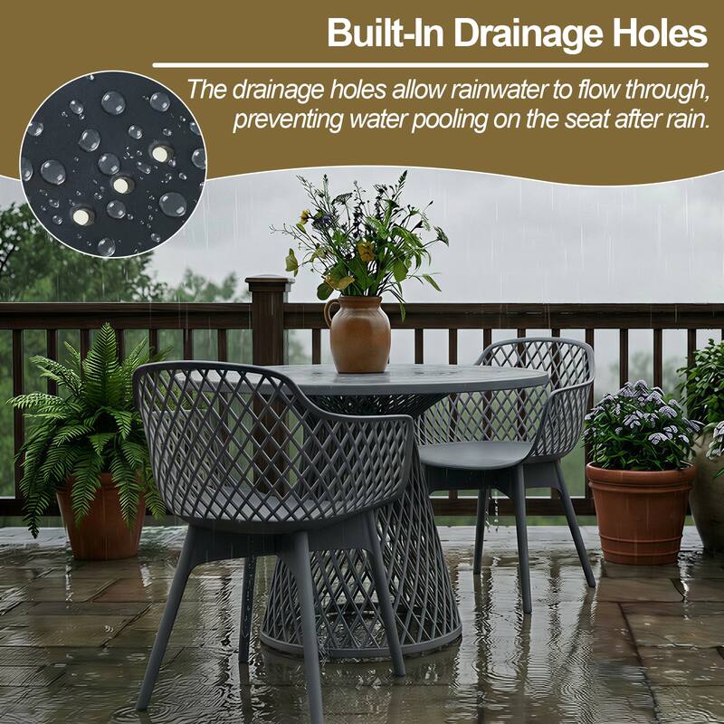 Aoodor Modern Dining Chairs Set of 2