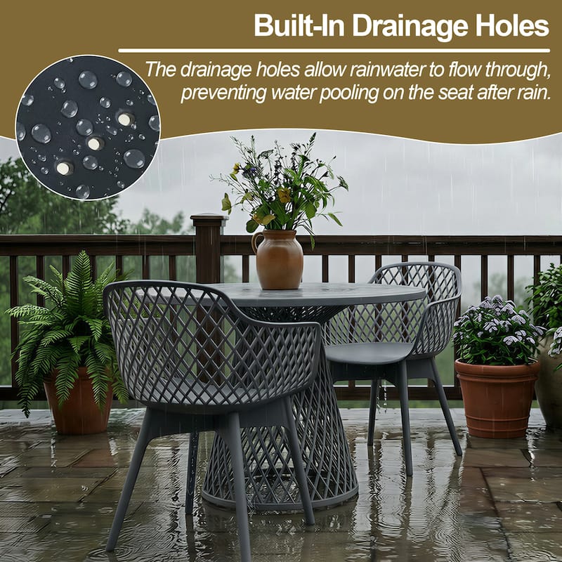 Aoodor Modern Dining Chairs Set of 4