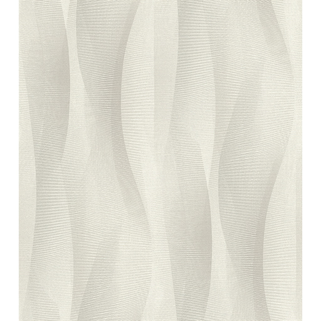 Advantage Currin Light Grey Wave Wallpaper
