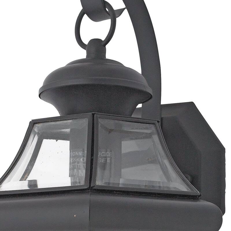 Roseto Gaines 1 Light 14" Tall Outdoor Wall Sconce with Clear Glass