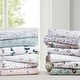 Kids Bed Sheet Sets that Match Wood Platform Bed with L-shaped Bookcases and Drawers