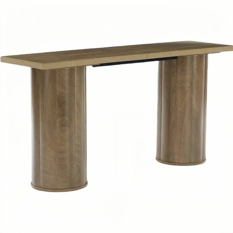 Bar Table, 70.86" Industrial Counter Height Pub Table - N/A