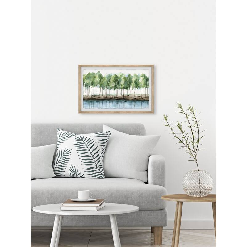 Let's Wander Framed Print