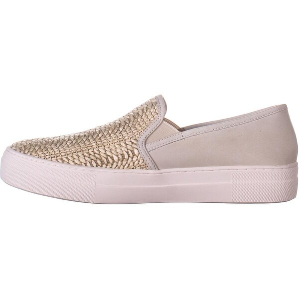 taupe slip on sneakers