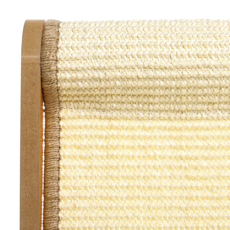 SAFAVIEH Home Natural/Ivory 13"W x 15''L x 18"H Sisal Cat Scratch Lounger - 13"W x 15''L x 18"H