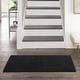 preview thumbnail 112 of 183, Nourison Essentials Solid Contemporary Indoor/ Outdoor Area Rug 3' x 5' - Black