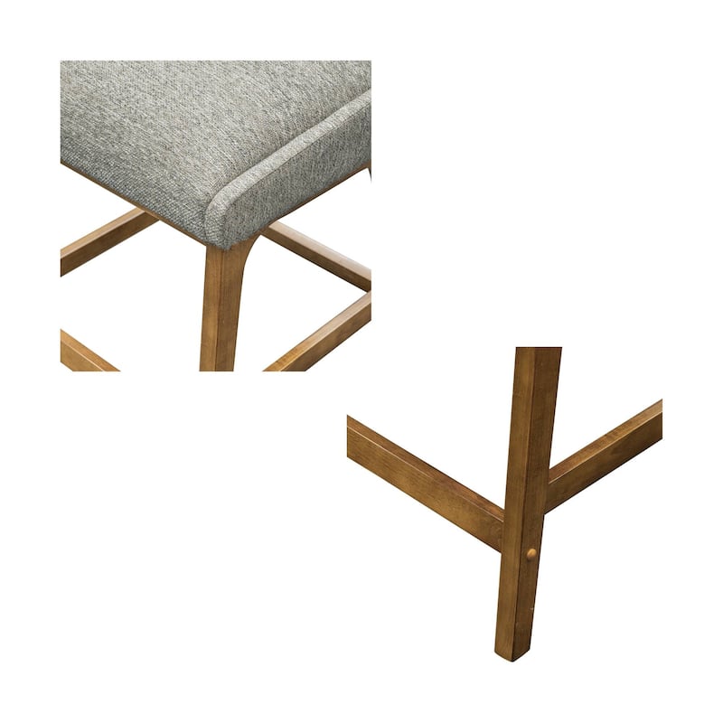 INK IVY Boomerang Counter Stool