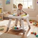 preview thumbnail 4 of 8, Gymax 6-in-1 Baby Activity Center w/Height Adjustable Board Detachable - Gray & White