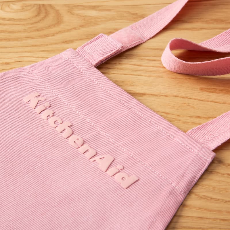 KITCHENAID Gourmet Series Gridlines Little Chef Apron, Water & Stain Resistant