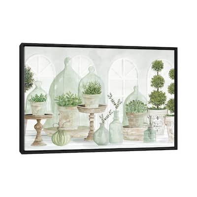 iCanvas "Nice And Neutral Plant Collection" by Cindy Jacobs Framed Canvas Print