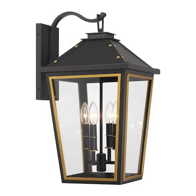 Crystorama Lighting Group HAW-603 Hawkins 4 Light 23" Tall Outdoor