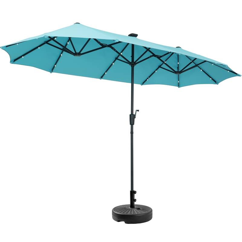 Autlaycil 13 ft Patio Umbrella with Crank For Outdoor Umbrella Base Included