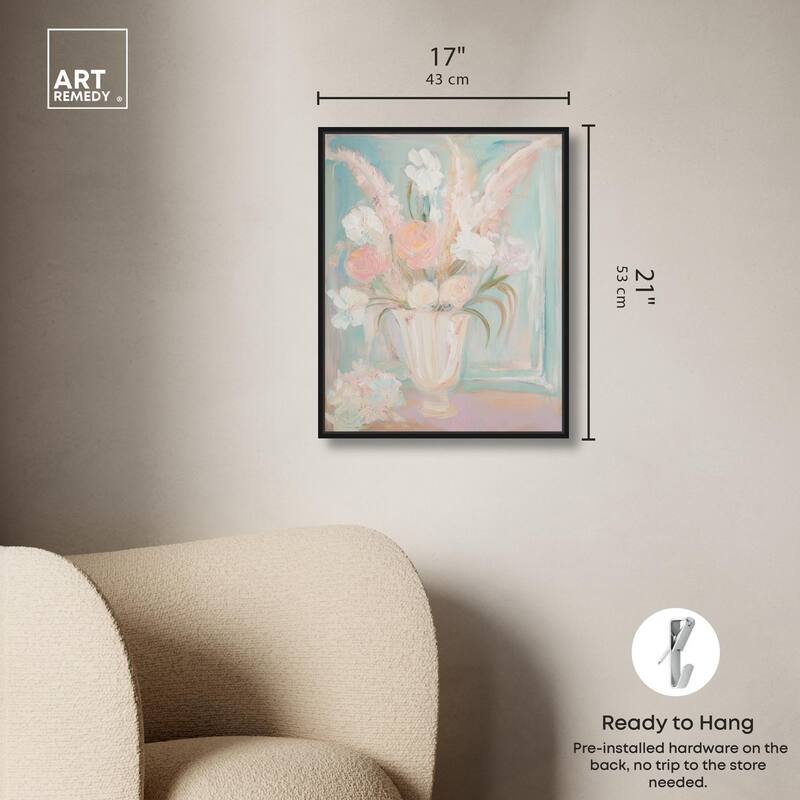 Still Life in Soft Hues II Canvas by Art Remedy