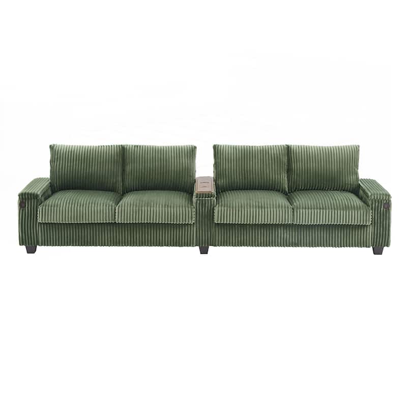 133inch 4-seater Corduroy Sofa Couch