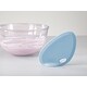 preview thumbnail 3 of 2, Joseph Joseph Fin Silicone Bowl Scraper With Integrated Stand Upright for Baking, Blue