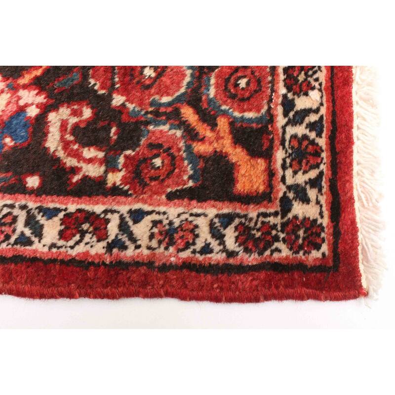 ECARPETGALLERY Hand-knotted Kayseri Red Wool Rug - 4'3 x 6'11