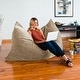 preview thumbnail 17 of 43, Jaxx Floor Chenille Pillow Bean Bag Lounger