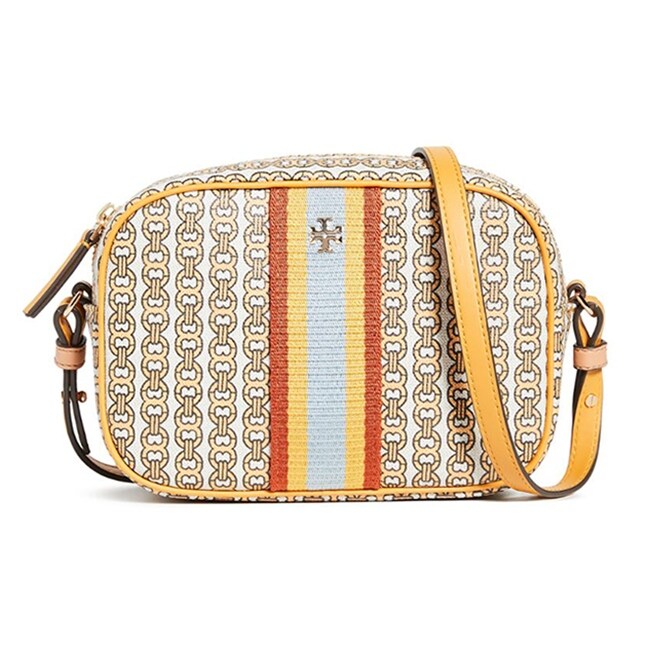 tory burch yellow handbag