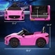 preview thumbnail 3 of 16, Qaba 12V Kids Electric Car, Maserati Gran Turismo Licensed Ride on Car for Kids with Remote Control, Black