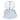 Hudson Baby Toddler Girl Cotton Dress and Cardigan Set, Blue Daisy