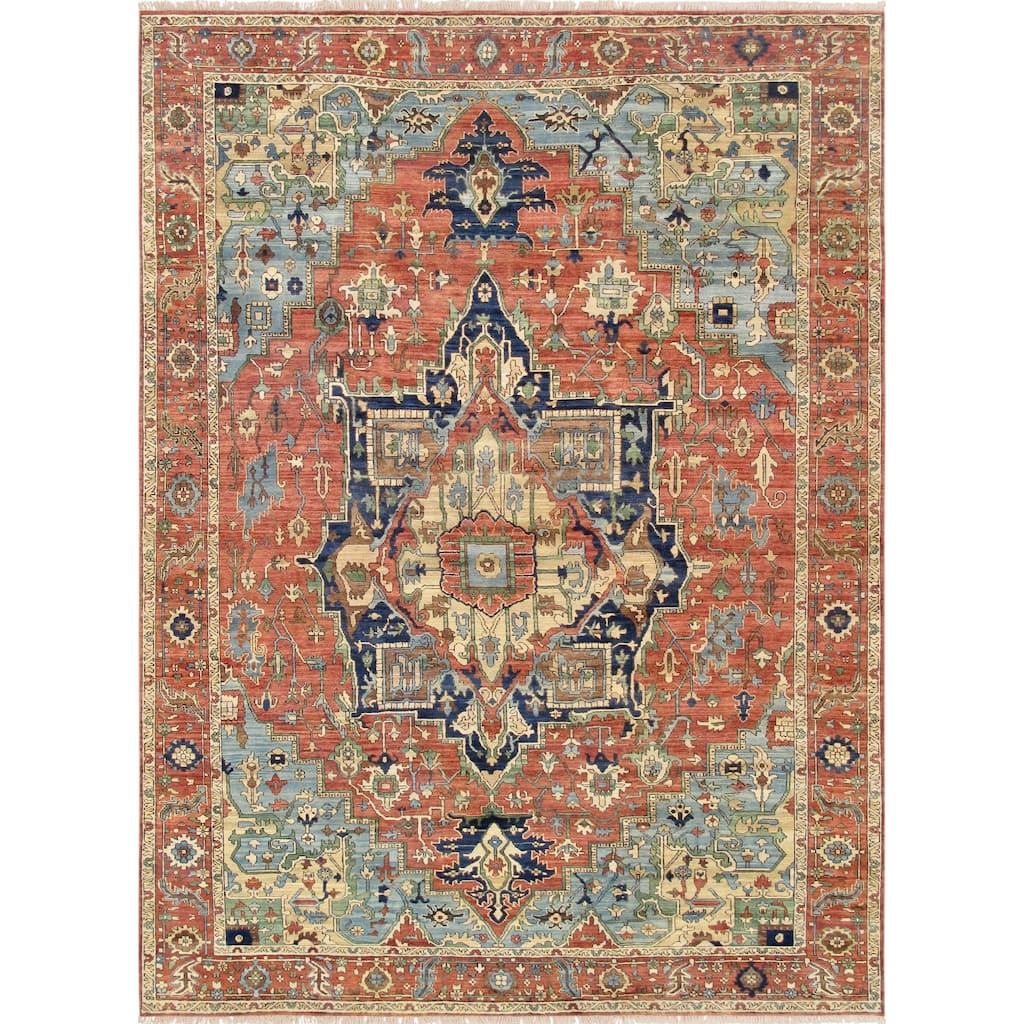 Pasargad Serapi Collection Hand-Knotted Wool Rug