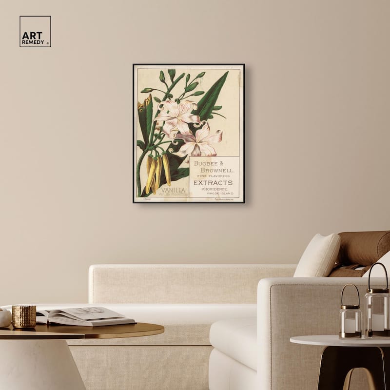 Vanilla Planifolia Canvas by Art Remedy