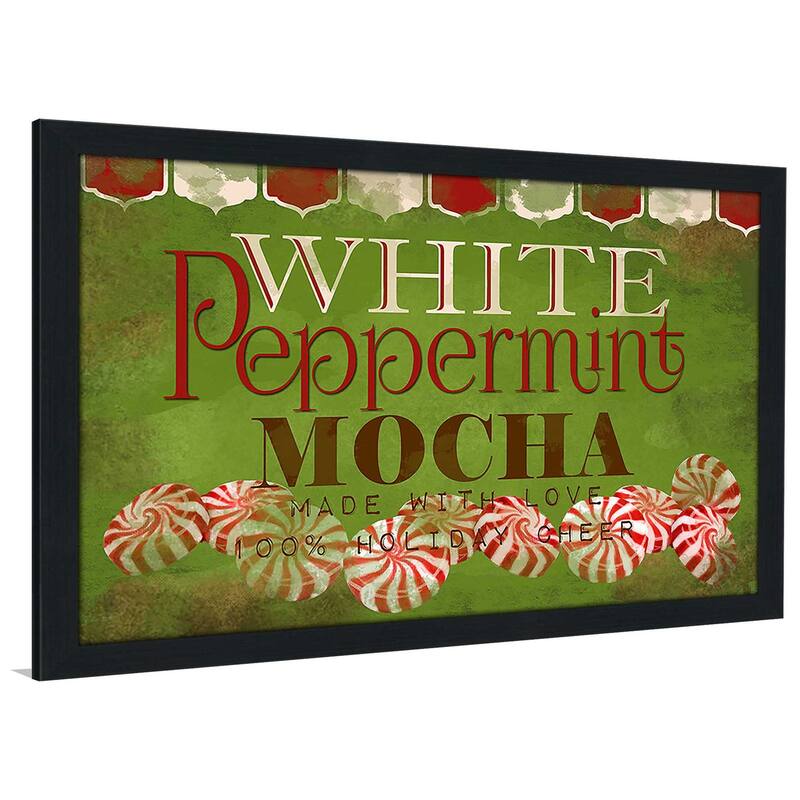 "White Peppermint Mocha" by Jodi Print on Acrylic