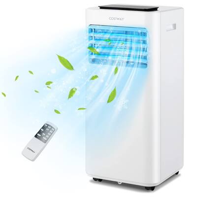 10000 BTU Portable Air Conditioner, 3 in 1 AC Unit, Fan & Dehumidifier w/Sleep Mode, 24H Timer, LED Display