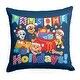 preview thumbnail 1 of 2, Nickelodeon Paw Patrol Pawsome Holidays 18 Inch Throw Pillow
