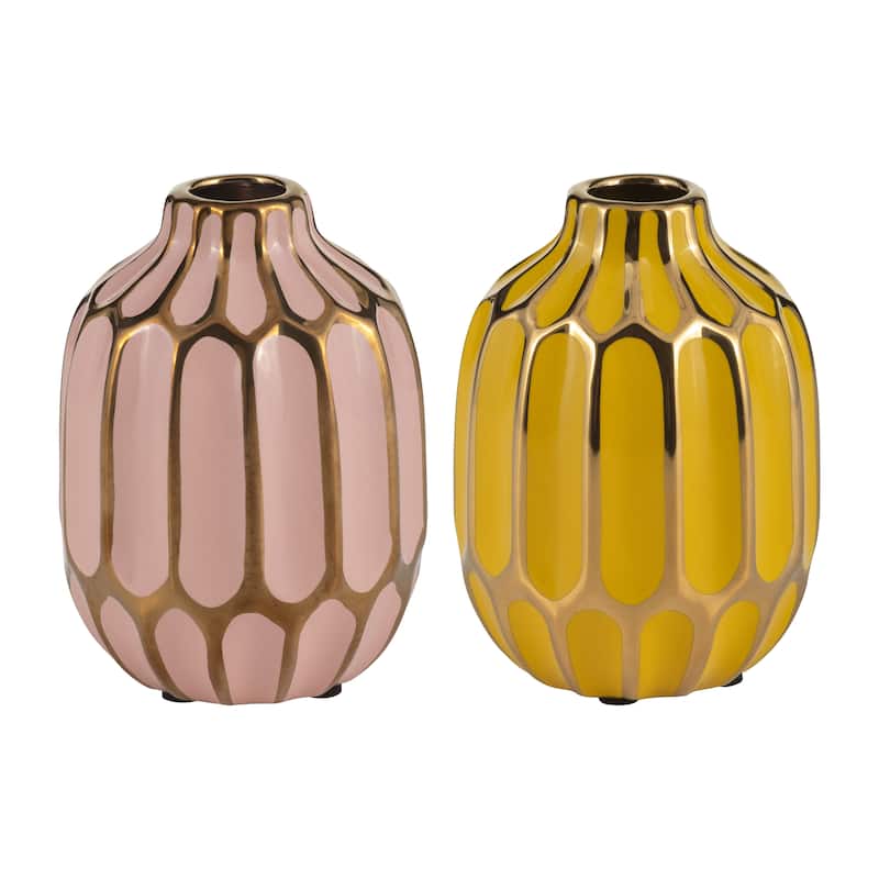 Sagebrook Home Elegant Ceramic Vase