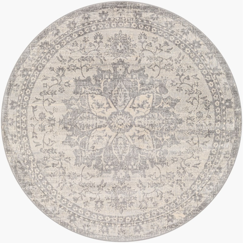 Livabliss Traditional Monaco Medallion Area Rug