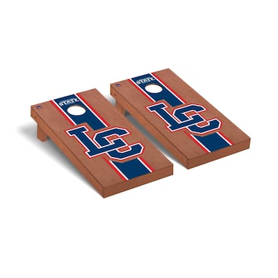 Lewis Clark Warriors Rosewood Cornhole Board Set