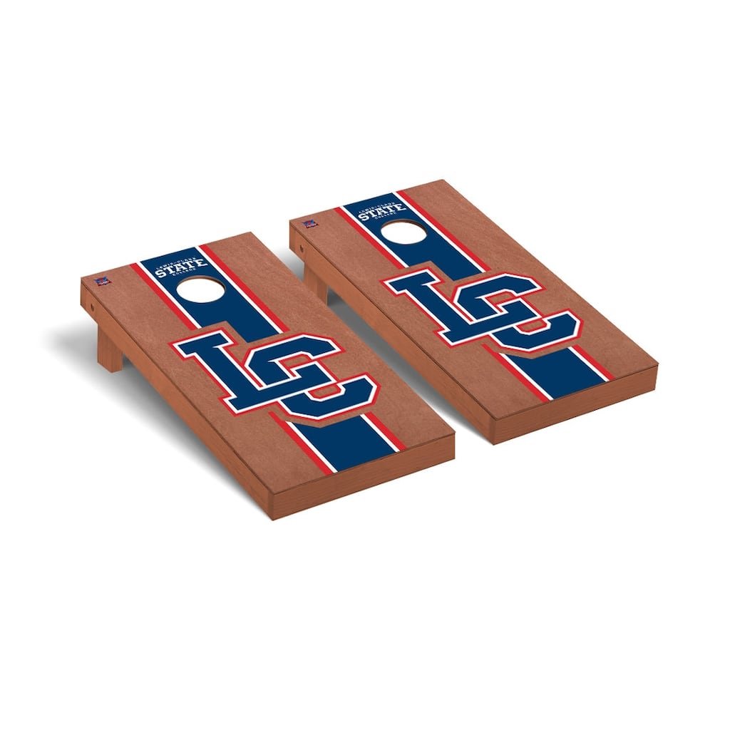Lewis Clark Warriors Rosewood Cornhole Board Set