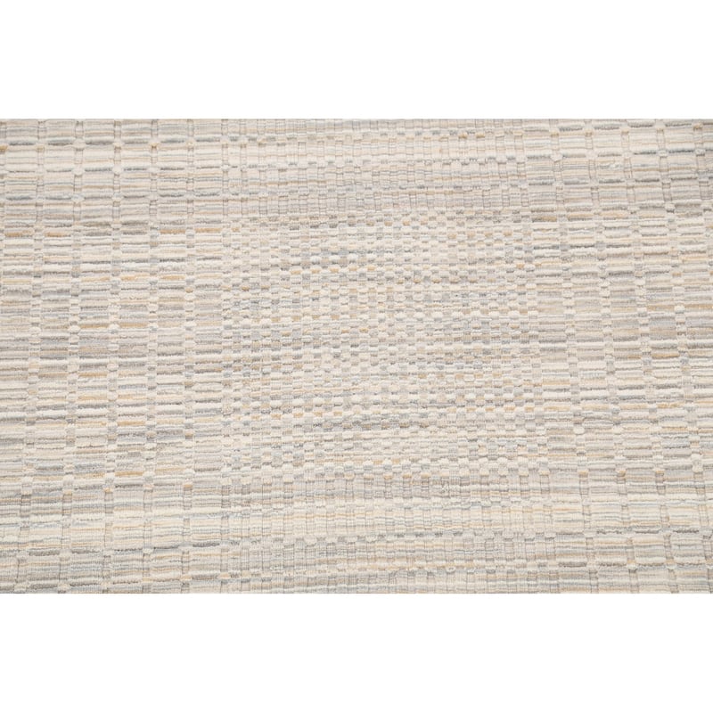 Geometric Modern Moroccan Oriental Wool Area Rug Hand-knotted - 4'8" x 7'7"