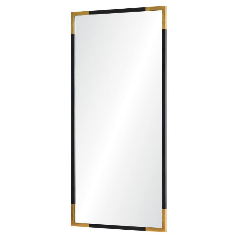 Renwil Osmond 60" Tall Rectangle Wall Mirror, Yellow