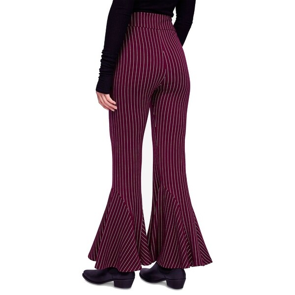 striped womens pants