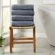preview thumbnail 159 of 184, 100% Cotton Acacia Collection Ultra Absorbant Popcorn Bath Towels 6 Piece Set - Chambray Blue