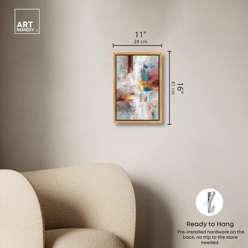 Warmth and cool III Canvas by Art Remedy