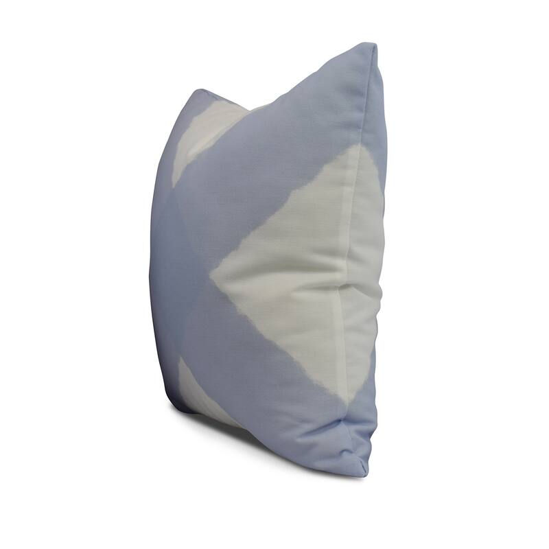 16 x 16 Inch X Marks the Spot Geometric Print Outdoor Pillow
