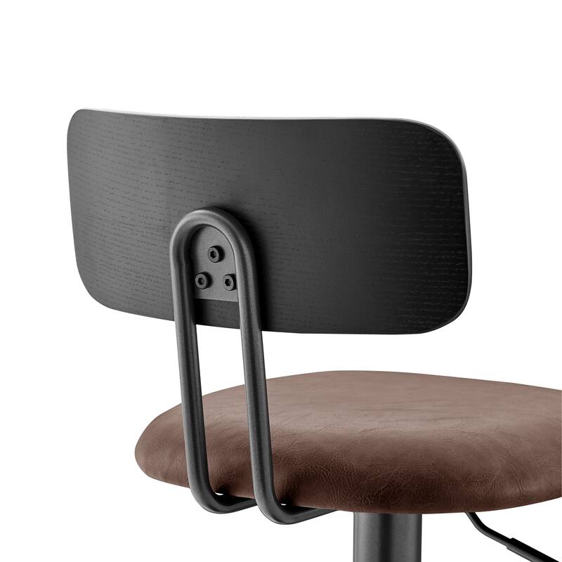 NPD Furniture Judith PU Gaslift Bar Stool (Set of 2)