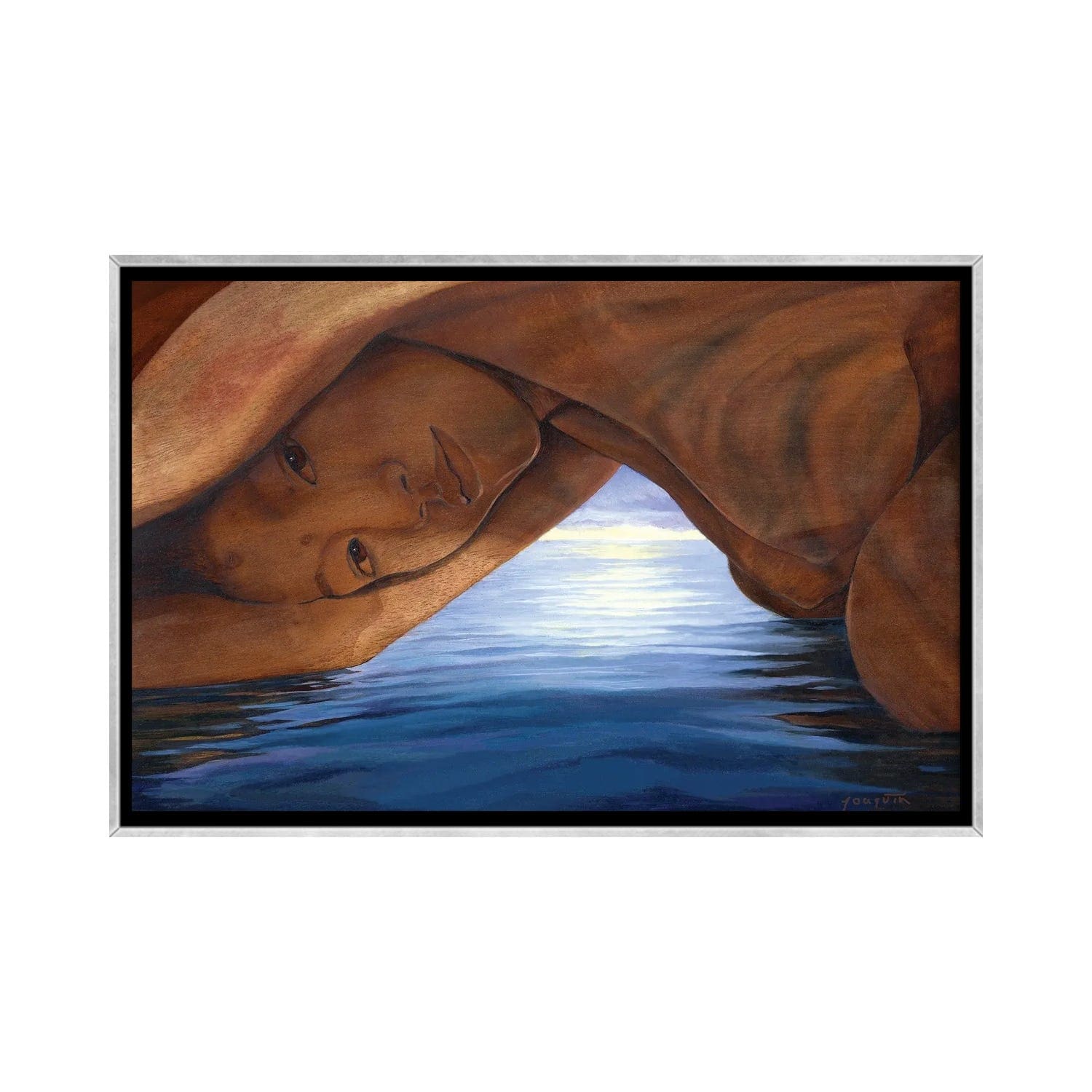 iCanvas "La Cueva" by David Joaquin Framed