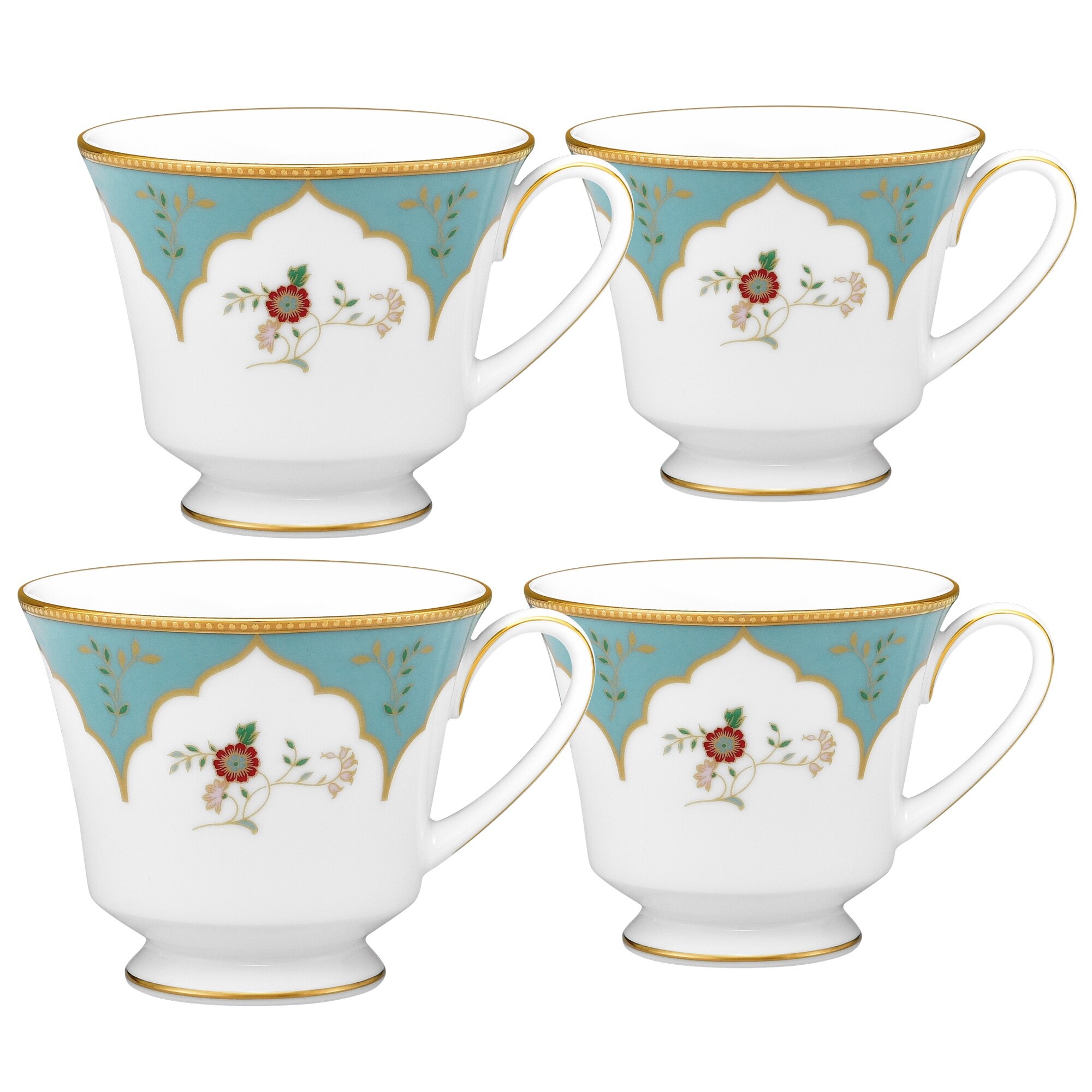 Noritake Lodi's Morning Set of 4 Teacups, 8 oz. - Bed Bath
