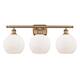 Option Brushed Brass / Matte White