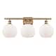 Option Brushed Brass / Matte White